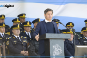 Kicillof encabezó la jura de más de 2.000 cadetes de la Policía bonaerense y apuntó contra Milei