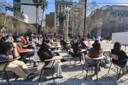 La UBA mudó sus aulas a Plaza de Mayo para exigir la aplicación de la Ley de Financiamiento