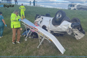 Tragedia en Ruta 2: un muerto y tres heridos tras el vuelco de una camioneta en Chascomús