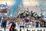 Rosario Central campeón y un cierre caliente con Verón en el campo de juego