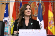 Alejada de la agenda libertaria, Villarruel ponderó a las PyMEs como “el motor de nuestro empleo”