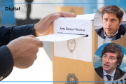 Ni Milei ni Kicillof rompen la barrera del 30 % a un año de las elecciones