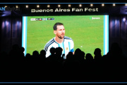 Fan Fest AFA “Gracias Leo” en Ciudad Universitaria