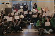 Estudiantes tomaron el Palacio Pizzurno en reclamo de fondos universitarios