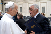 Antes de su llegada a la Argentina, CAME le llevó al Papa “la voz federal de las PyMEs”