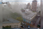 Tensión en una escuela de La Plata: incendio y evacuación de alumnos