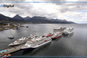 Avanza la renovación del Puerto de Ushuaia de cara a la temporada de cruceros