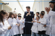 Kicillof inauguró obras en General Villegas y cruzó a Nación por las universidades