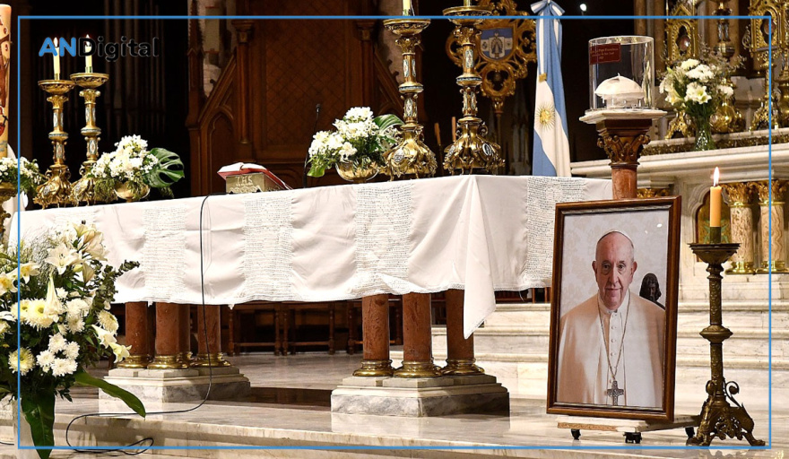 Santa Misa en la Basílica de Luján a un año de la muerte del Papa Francisco