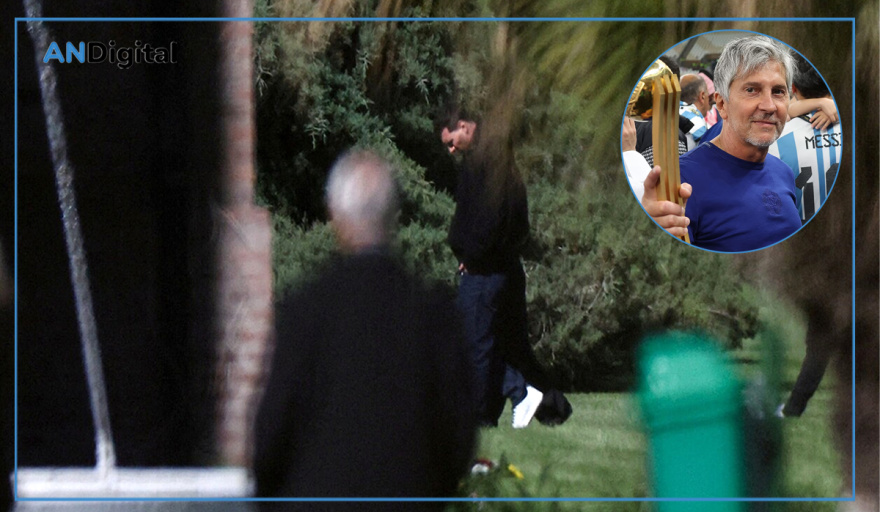 Rosario: Leo Messi regresó desde Miami para el último adiós a su padre Jorge